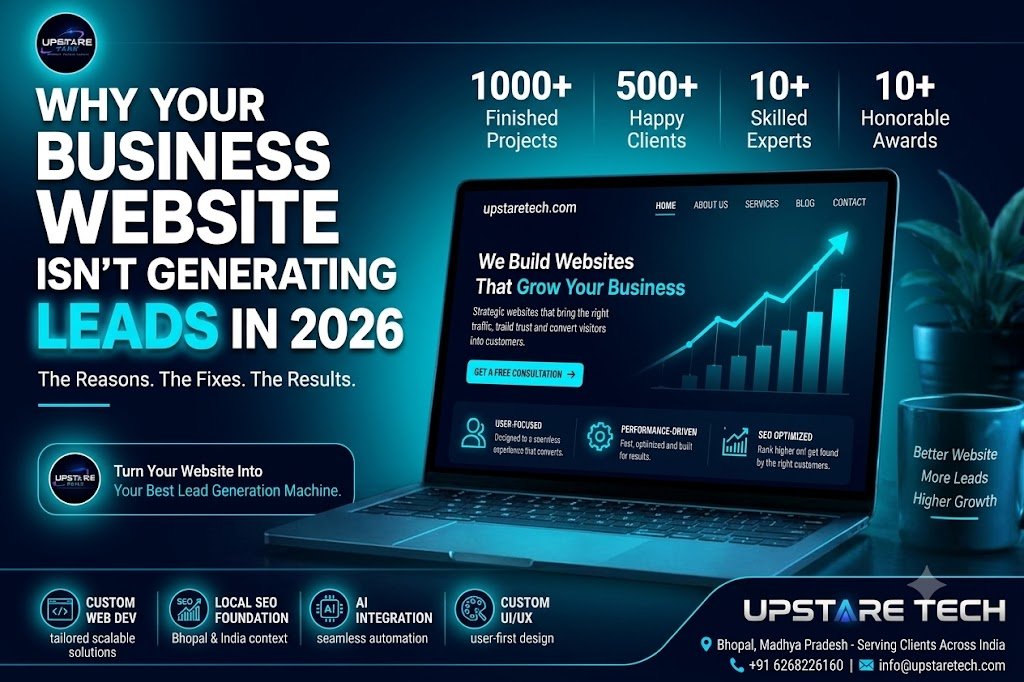 Why Your Website Isn’t Generating Leads (And How to Fix It in 2026)