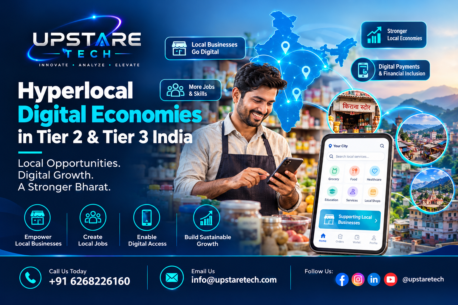 The Rise of Hyper-Local Digital Economies in Tier-2 and Tier-3 Indian Cities